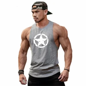 💪 تانك توب رجالي قطن: راحة وأناقة رياضية!