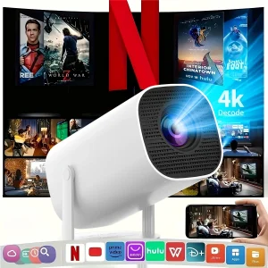 بروجكتور HY300 برو 4K: سينما ببيتك! 🎬